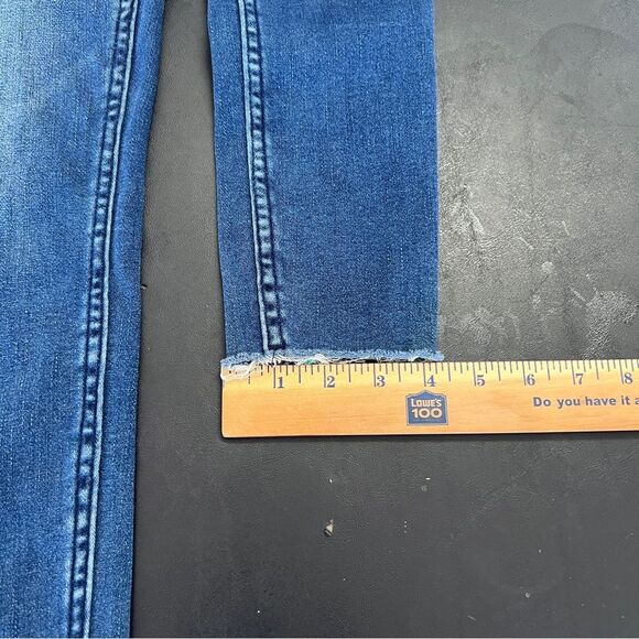 Abercrombie & Fitch Simore High Rise Blue Skinny Jeans 0689 - Picture 12 of 12